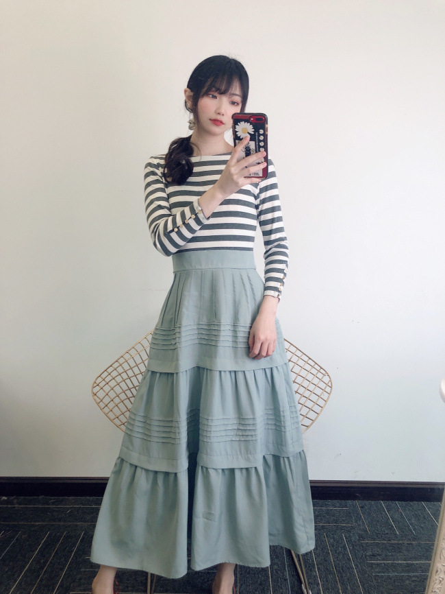 今季一番 Spring Ballerina PRETTYGARDEN Midi Dress Midi レディース