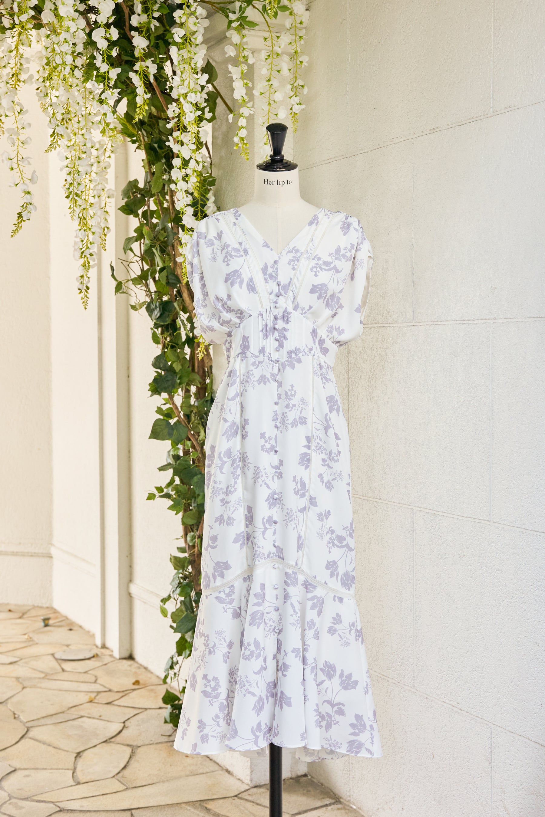 Fubail / Royal Garden Floral Dress