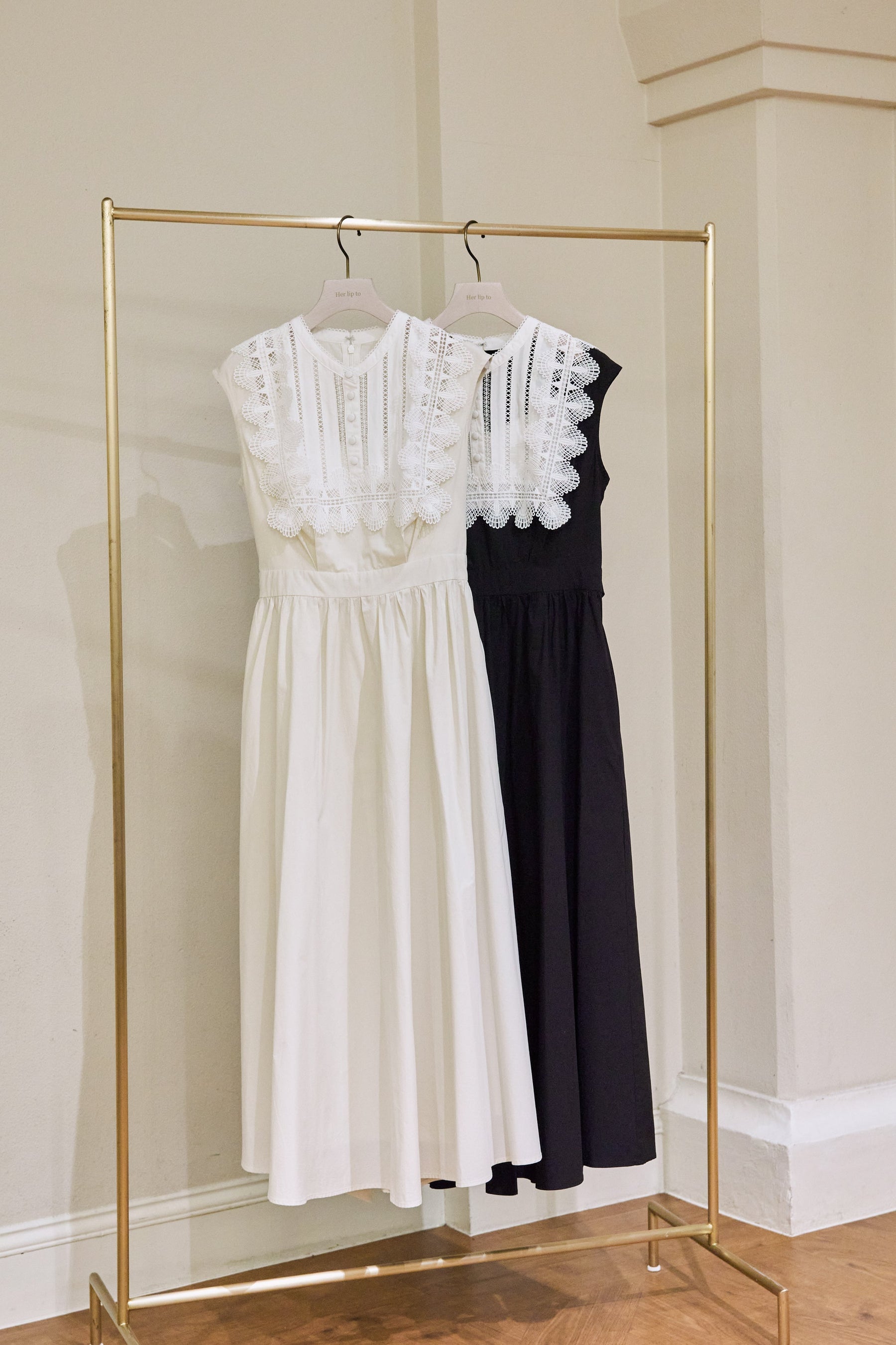 Grace Cotton-Blend Long Dress