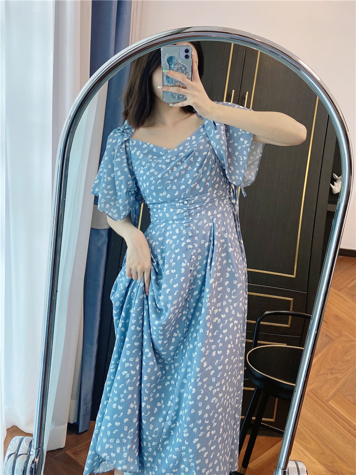 【herlipto】Heart Petal Midi Dress